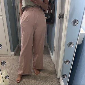Princess Polly Archer Pink trousers